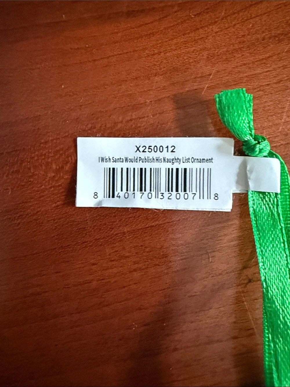 N/A holiday ornaments